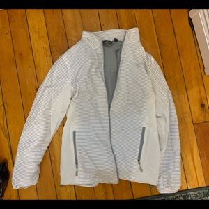 New balance zip up rain jacket size large